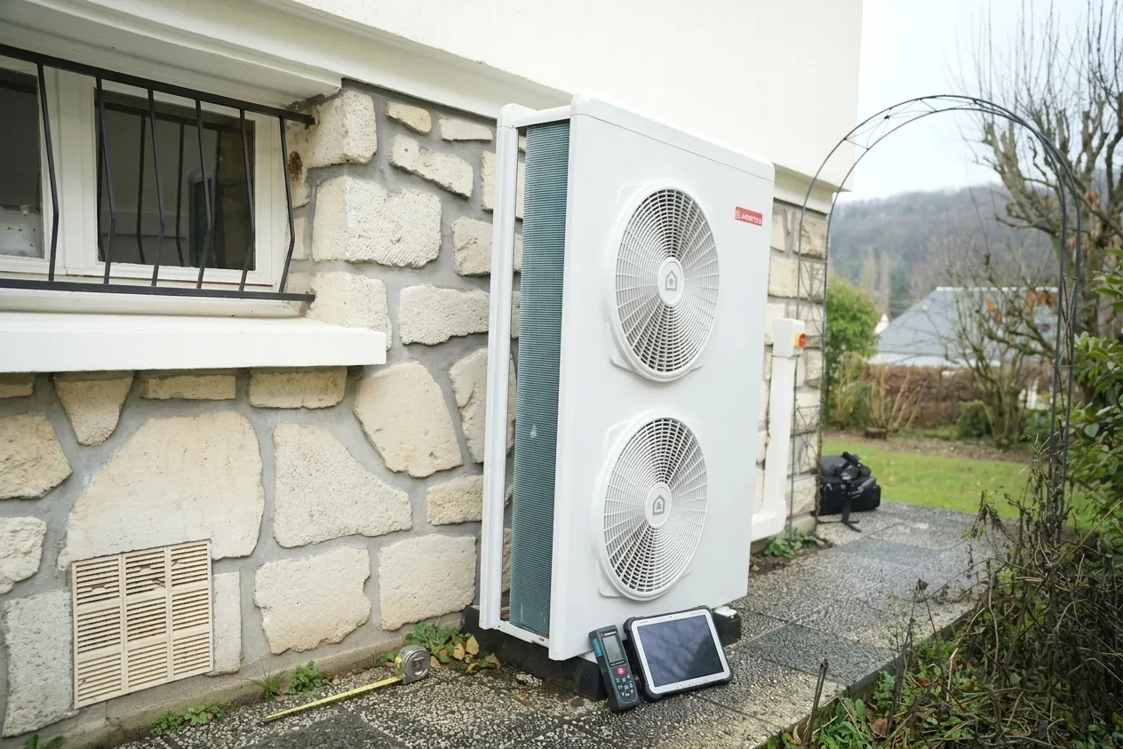 Installation de pompe à chaleur à Saint-Denis
